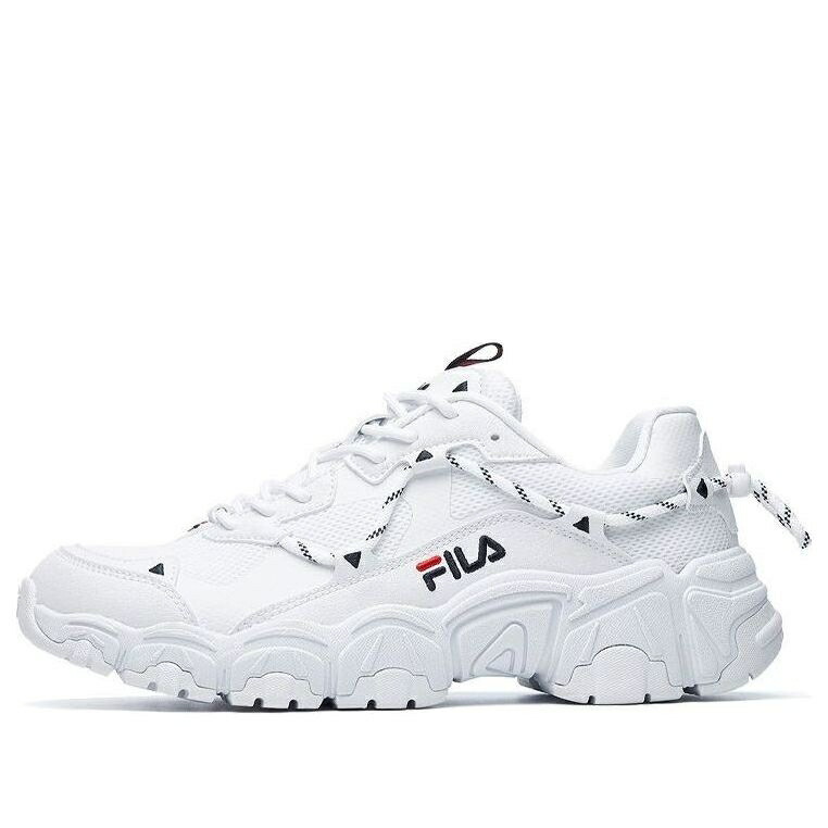 フィラ スニーカー 運動すること靴 白いこと 白いこと 1JM01248D_100 スニーカー メンズ FILA CAT RUNNING SHOES WHITE KOREAN VERSION UNISEX /