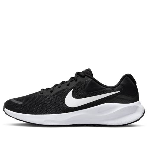 ナイキ レボリューション スニーカー 運動靴 黒色 ブラック 白色 ホワイト 'BLACK WHITE' スニーカー メンズ NIKE REVOLUTION 7 ROAD RUNNING SHOES FB2207-001 / BLACK WHITE