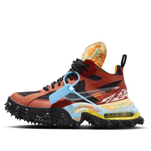 ナイキ 象牙色 橙 オレンジ色 黒いこと 黒いこと \u0027MANTRA ORANGE\u0027 スニーカー メンズ NIKE X OFF-WHITE AIR TERRA FORMA DQ1615-800 / MANTRA ORANGE BLACK CLEAR