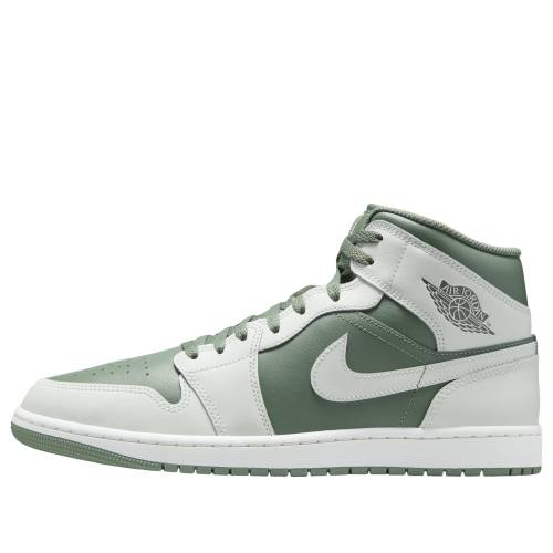 ナイキ ジョーダン ミッド 白色 ホワイト ビンテージ ヴィンテージ 'SUMMIT LICHEN' スニーカー メンズ JORDAN AIR 1 MID WHITE VINTAGE DQ8426-107 / SUMMIT WHITE VINTAGE LICHEN｜スニケス