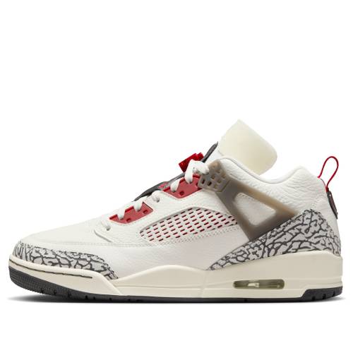 ナイキ ジョーダン 薄墨色 シメント \u0027SAIL RED\u0027 スニーカー メンズ JORDAN AIR SPIZIKE LOW CEMENT VARSITY FQ1759-116 / SAIL ANTHRACITE COCONUT MILK