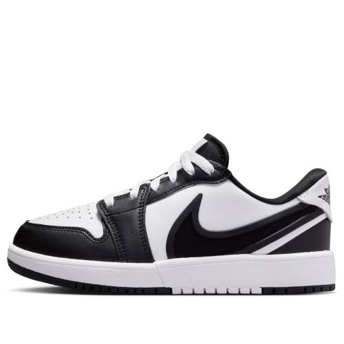 ナイキ ジョーダン 黒いこと 黒いこと 白いこと 白いこと \u0027BLACK WHITE\u0027 御坊っちゃん キッズ JORDAN (GS) AIR 1 LOW RM EASYON HQ2024-101 / BLACK WHITE もの言う花 マタニティ スニーカー