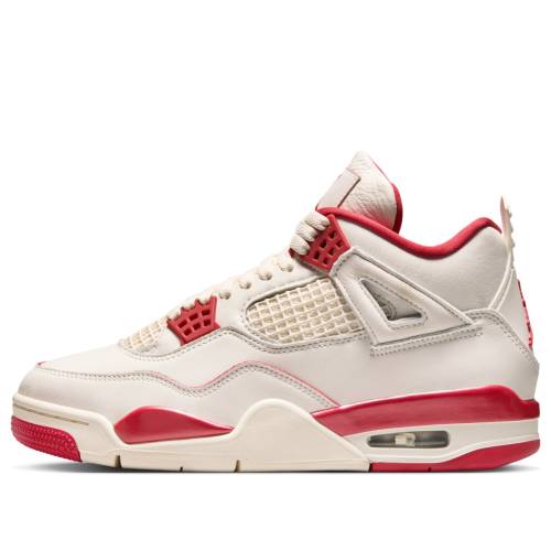 ナイキ ジョーダン アイボリー 赤 レッド 'VALENTINE'S DAY' スニーカー レディース JORDAN (WMNS) AIR 4 RETRO 2026 HV0823-108 / PALE IVORY SIERRA RED TOUGH RED