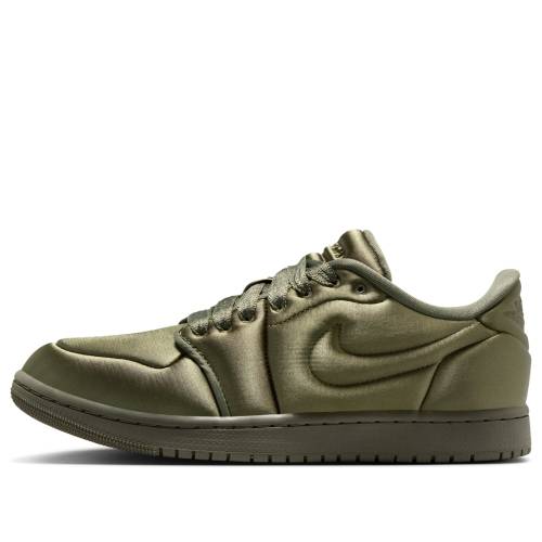 ナイキ ジョーダン オリーブ \u0027SATIN OLIVE\u0027 スニーカー レディース JORDAN (WMNS) AIR 1 LOW METHOD OF MAKE MEDIUM HF3969-201 / MEDIUM OLIVE MEDIUM OLIVE