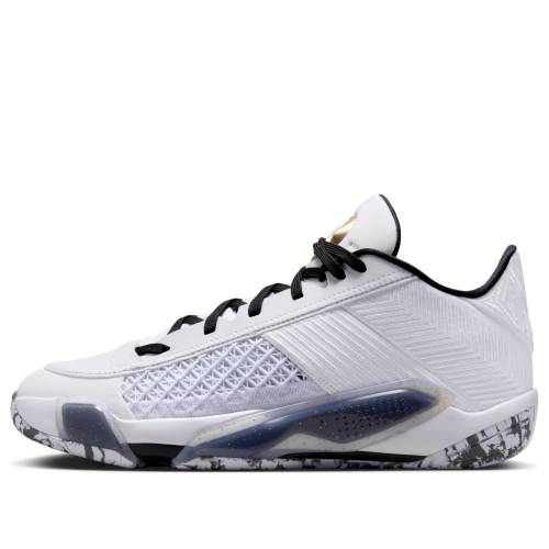 ナイキ ジョーダン ゴールド 白いこと 白いこと 黒いこと 黒いこと \u0027WHITE BLACK\u0027 スニーカー メンズ JORDAN AIR 38 LOW PF METALLIC GOLD FD2325-107 / WHITE METALLIC GOLD BLACK