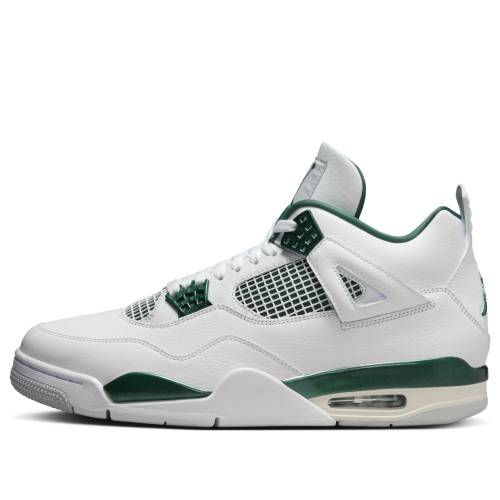 ナイキ ジョーダン 白色 ホワイト 緑 グリーン 'OXIDIZED GREEN' スニーカー メンズ JORDAN AIR 4 RETRO FQ8138-103 / WHITE GREEN