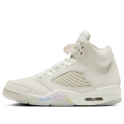 ナイキ ジョーダン 黒いこと 黒いこと \u0027YEAR SNAKE\u0027 スニーカー レディース JORDAN (WMNS) AIR 5 RETRO OF THE 2025 HF3183-001 / LIGHT BONE BLACK SAIL BARELY