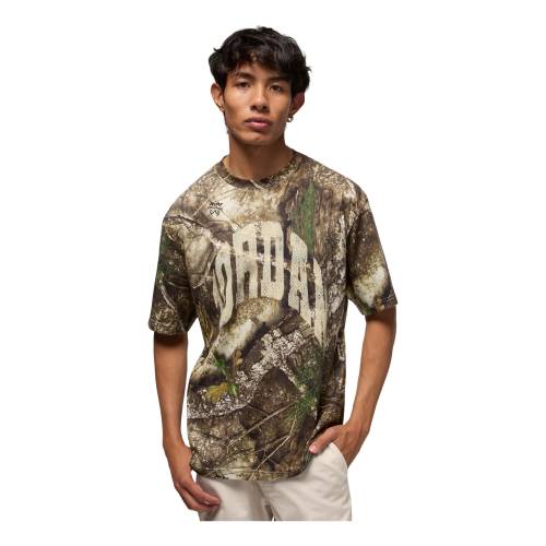 ナイキ ジョーダン ブルックリン 飛び降りるマン ティーシャツ 黒いこと 黒いこと \u0027REALTREE\u0027 スニーカー メンズ JORDAN AIR BROOKLYN JUMPMAN T-SHIRT HQ9020-133 / SAIL BLACK
