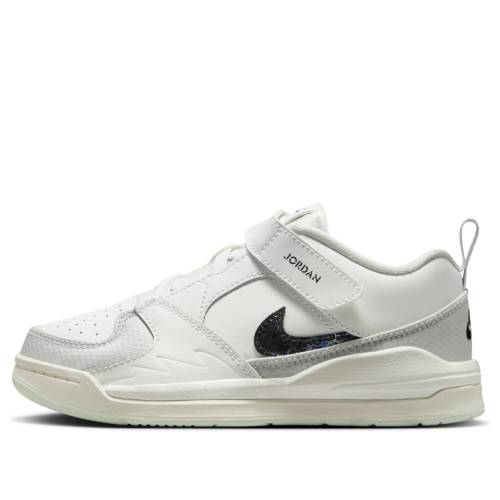 ナイキ ジョーダン スタジアム 白色 ホワイト 黒色 ブラック 'YEAR SNAKE' ジュニア キッズ JORDAN (PS) AIR STADIUM 90 OF THE HV4299-100 / SUMMIT WHITE BLACK PHOTON DUST ベビー マタニティ スニーカー｜スニケス