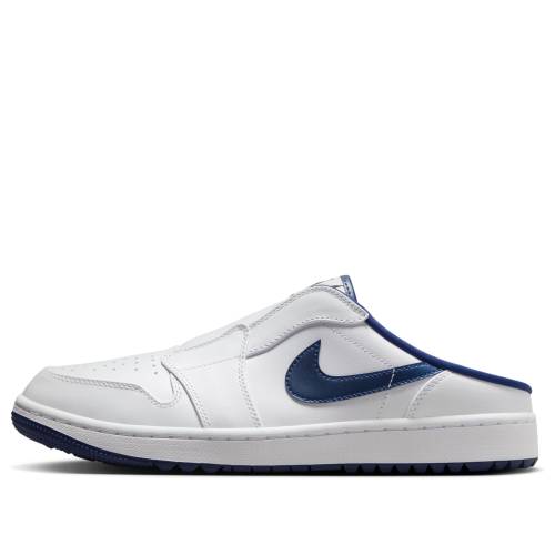 ナイキ ジョーダン ゴルフ 白いこと 白いこと 紺色 米国海軍 \u0027WHITE NAVY\u0027 スニーカー メンズ JORDAN AIR 1 MULE GOLF MIDNIGHT FJ1214-103 / WHITE MIDNIGHT NAVY