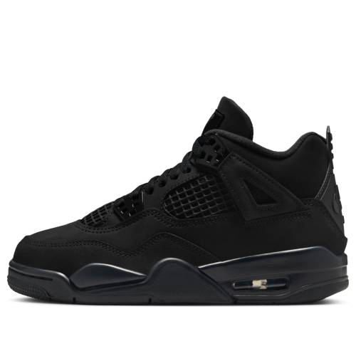 ナイキ ジョーダン 黒いこと 黒いこと \u0027BLACK CAT\u0027 お坊っちゃん キッズ JORDAN (GS) AIR 4 RETRO IB4171-010 / BLACK LIGHT GRAPHITE もの言う花 マタニティ スニーカー
