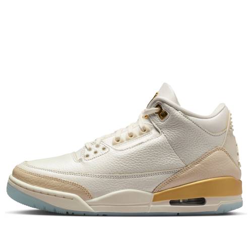 ナイキ ジョーダン チーム ゴールド アイボリー 'CHAMPAGNE & OYSTERS' スニーカー レディース JORDAN (WMNS) AIR 3 IB2255-100 / SAIL TEAM GOLD PALE IVORY|スニケス