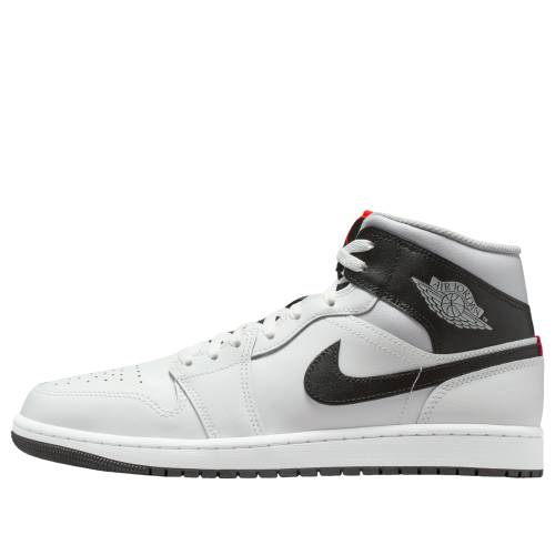 ナイキ ジョーダン ミッド 白色 ホワイト 灰色 グレー 'SUMMIT 23' スニーカー メンズ JORDAN AIR 1 MID WHITE INFRARED DQ8426-109 / SUMMIT WHITE NEUTRAL GREY