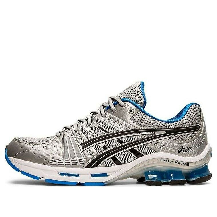 アシックス 黒色 ブラック 灰色 グレー 'GLACIER GREY' スニーカー メンズ ASICS GEL-KINSEI OG 1021A117-021 / BLACK GREY｜スニケス