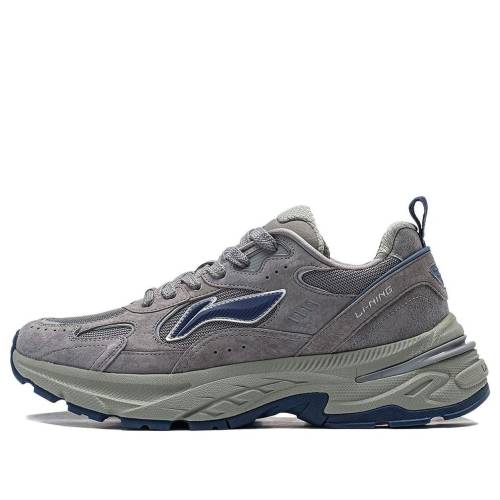 リーニン 薄墨色 薄墨色 青み 青色 \u0027GREY BLUE\u0027 スニーカー レディース LI-NING (WMNS) BEICHEN AGCT426-5 / GREY BLUE