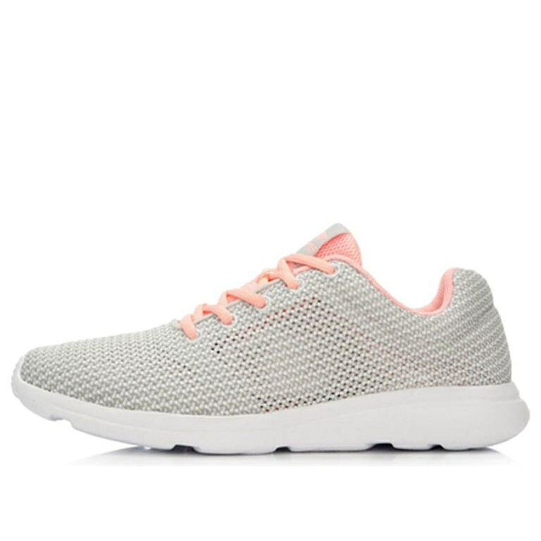 リーニン 幽客 薄墨色 薄墨色 サクラ色 \u0027GREY PINK\u0027 スニーカー レディース LI-NING (WMNS) EASY RUN ARJL002-6 / GREY PINK