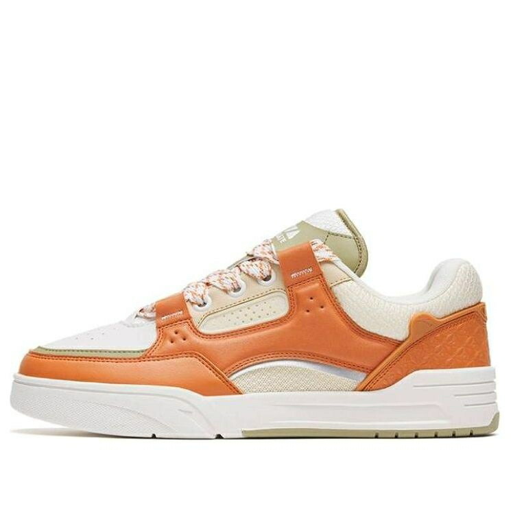 白色 ホワイト 橙 オレンジ ベージュ 'WHITE ORANGE' スニーカー メンズ ANTA AOJIE 112318040-3 / WHITE ORANGE BEIGE 26,000円