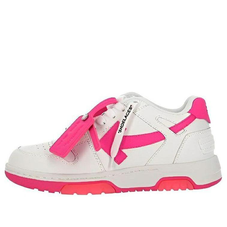 オフホワイト レザー 靴 スニーカー 白色 ホワイト 赤 レッド 'WHITE RED' レディース OFF-WHITE (WMNS) OUT OF OFFICE CALF LEATHER SNEAKER OWIA259S23LEA0010132 / WHITE RED