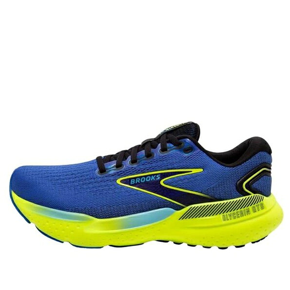 ブルックス 青色 ブルー 黒色 ブラック 'BLUE NIGHTLIFE' スニーカー メンズ BROOKS GLYCERIN GTS 21 1104201D429 / BLUE NIGHTLIFE BLACK｜スニケス