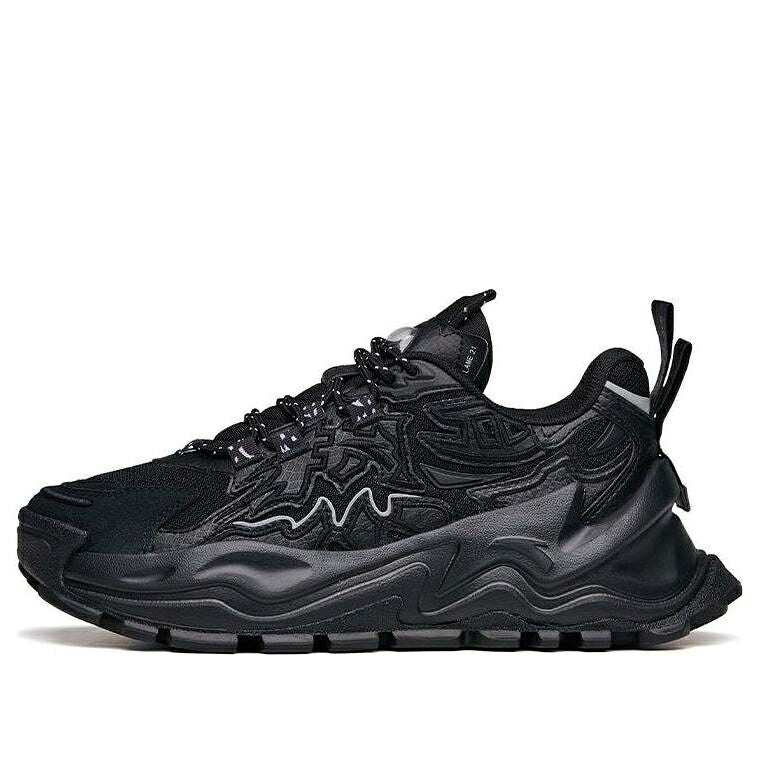スニーカー 運動すること靴 黒いこと 黒いこと 白いこと 白いこと \u0027BLACK\u0027 スニーカー レディース ANTA (WMNS) DAD SHOES 922138846-2 / BLACK WHITE