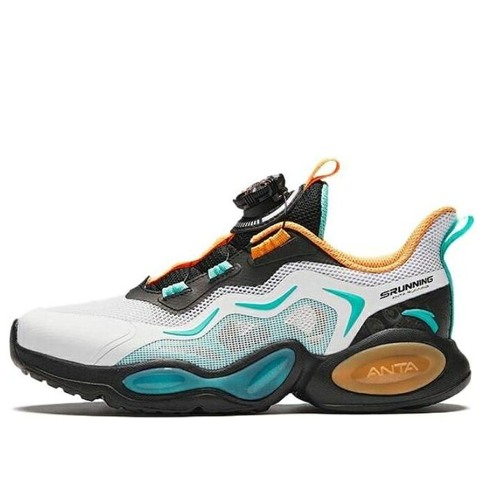 シリーズ 黄色 イエロー 白色 ホワイト 黒色 ブラック 'WHITE TEAL' ジュニア キッズ ANTA (GS) RUNNING SERIES SNEAKERS YELLOW A312425508-1 / WHITE BLACK YELLOW TEAL ベビー マタニティ スニーカー