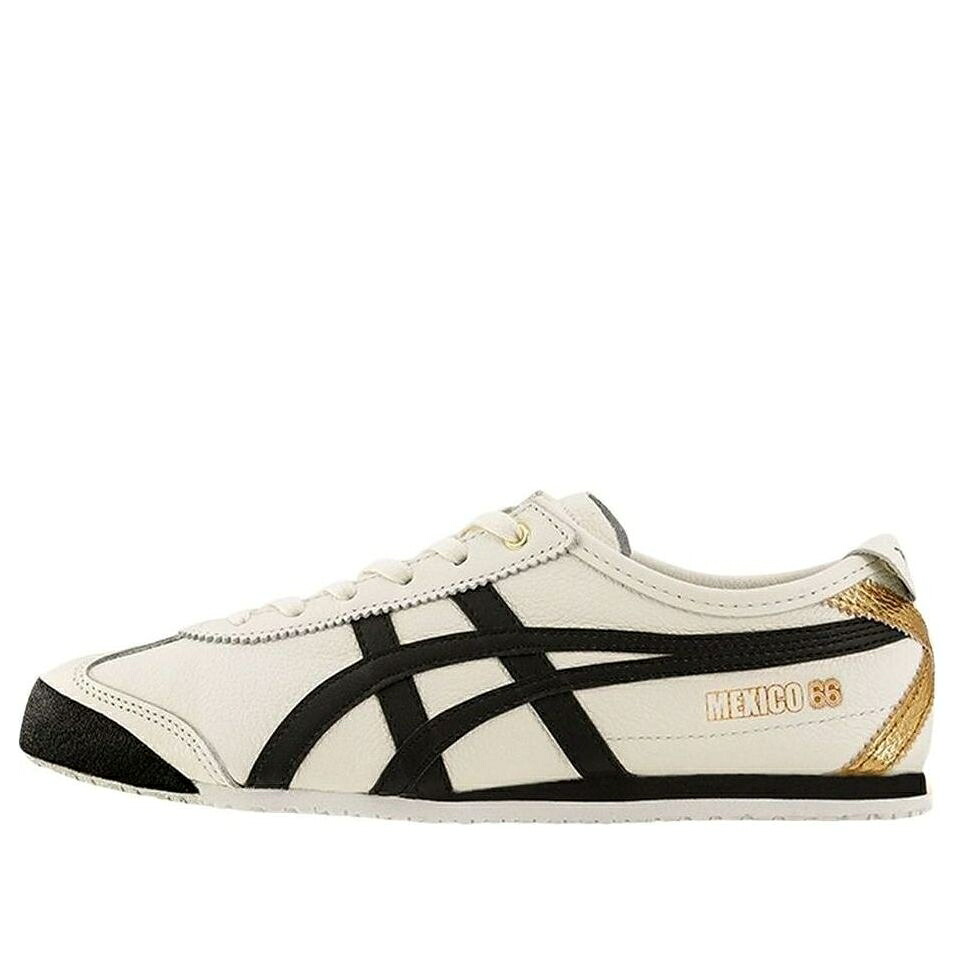 メキシコ クリーム 黒色 ブラック オニツカタイガー 'CREAM BLACK' スニーカー メンズ ONITSUKA TIGER ONITSUKA TIGER MEXICO 66 1183C691-100 / CREAM BLACK｜スニケス