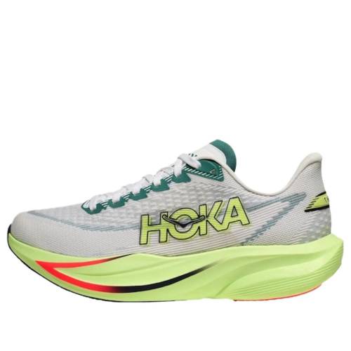 ホカオネオネ \u0027FROST YUZU\u0027 スニーカー メンズ HOKA ONE ONE HOKA ONE MACH 7 NEON 1171904-FYZ / FROST NEON YUZU