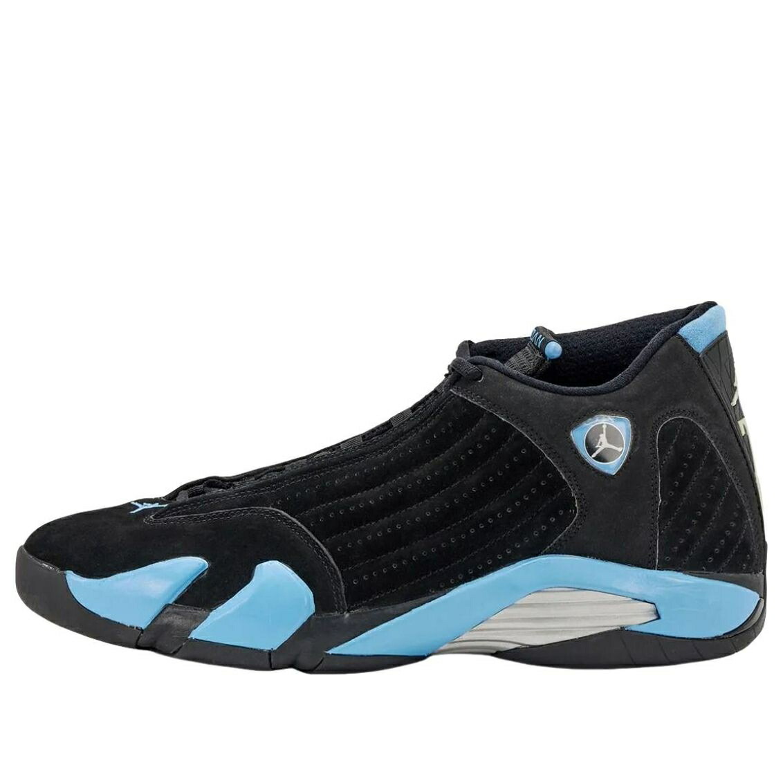 ナイキ ジョーダン 黒いこと 黒いこと 青碧 青碧 \u0027BLACK BLUE\u0027 スニーカー メンズ JORDAN AIR 14 UNIVERSITY 487471-007 / BLACK UNIVERSITY BLUE METALLIC