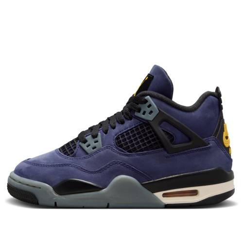 ナイキ ジョーダン 紫 パープル \u0027LAKERS\u0027 お坊っちゃん キッズ JORDAN (GS) AIR 4 RETRO IB4171-500 / IMPERIAL PURPLE MULTI COLOR もの言う花 マタニティ スニーカー