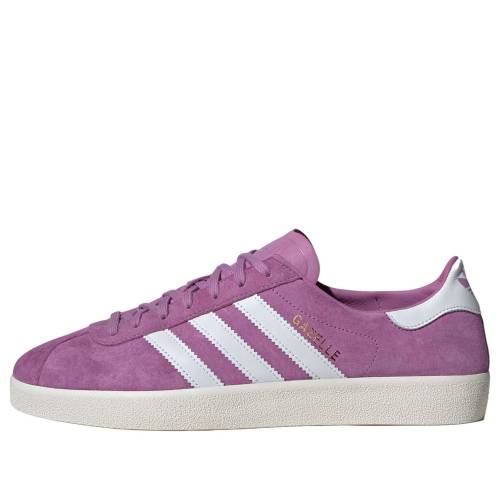アディダス ガゼル 紫 パープル 白色 ホワイト ゴールド 'PRELOVED PURPLE' スニーカー メンズ ADIDAS GAZELLE DECON IE9167 / PRELOVED PURPLE CLOUD WHITE GOLD｜スニケス