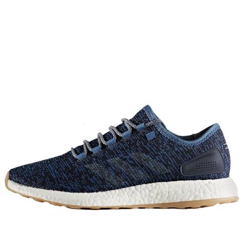 アディダス 青色 ブルー 黒色 ブラック 'CORE BLUE' スニーカー メンズ ADIDAS PUREBOOST BA8896 / BLUE BLACK｜スニケス
