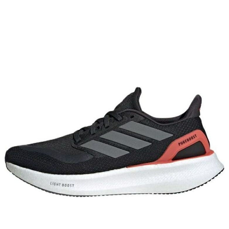 アディダス 白いこと 白いこと 黒いこと 黒いこと サクラ色 \u0027BLACK PINK\u0027 スニーカー レディース ADIDAS (WMNS) PUREBOOST 5 WHITE JH6452 / BLACK WHITE PINK