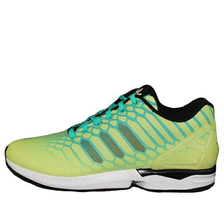 アディダス 黄色 イエロー ショック 白色 ホワイト FROZEN YELLOW スニーカー メンズ ADIDAS ZX FLUX XENO AQ8212 / FROZEN YELLOW SHOCK MINT WHITE