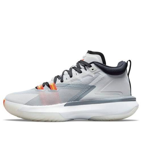 ナイキ ジョーダン 灰色 グレー 橙 オレンジ LIGHT GREY スニーカー メンズ JORDAN AIR ZION 1 SMOKE DA3130-008 / GREY ORANGE