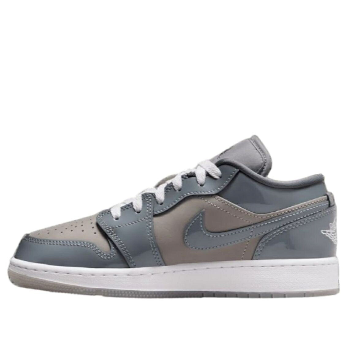 ナイキ ジョーダン 薄墨色 薄墨色 白いこと 白いこと \u0027GREY\u0027 御坊っちゃん キッズ JORDAN (GS) AIR 1 LOW SE HF3188-011 / GREY WHITE もの言う花 マタニティ スニーカー