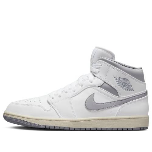 ナイキ ジョーダン ミッド 白いこと 白いこと ステルス \u0027NEUTRAL GREY\u0027 スニーカー メンズ JORDAN AIR 1 MID 554724-135 / WHITE STEALTH
