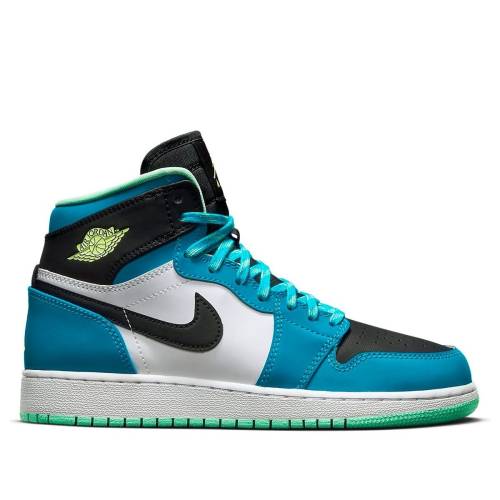 ナイキ ジョーダン ハイ 青色 ブルー 'BLUE LAGOON' ジュニア キッズ JORDAN (GS) AIR 1 RETRO HIGH 705300-425 / BLUE ベビー マタニティ スニーカー|スニケス