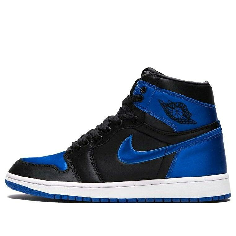 ナイキ ジョーダン ご機嫌 黒いこと 黒いこと \u0027SATIN ROYAL\u0027 スニーカー メンズ JORDAN AIR 1 RETRO HIGH EP 921193-007 / BLACK