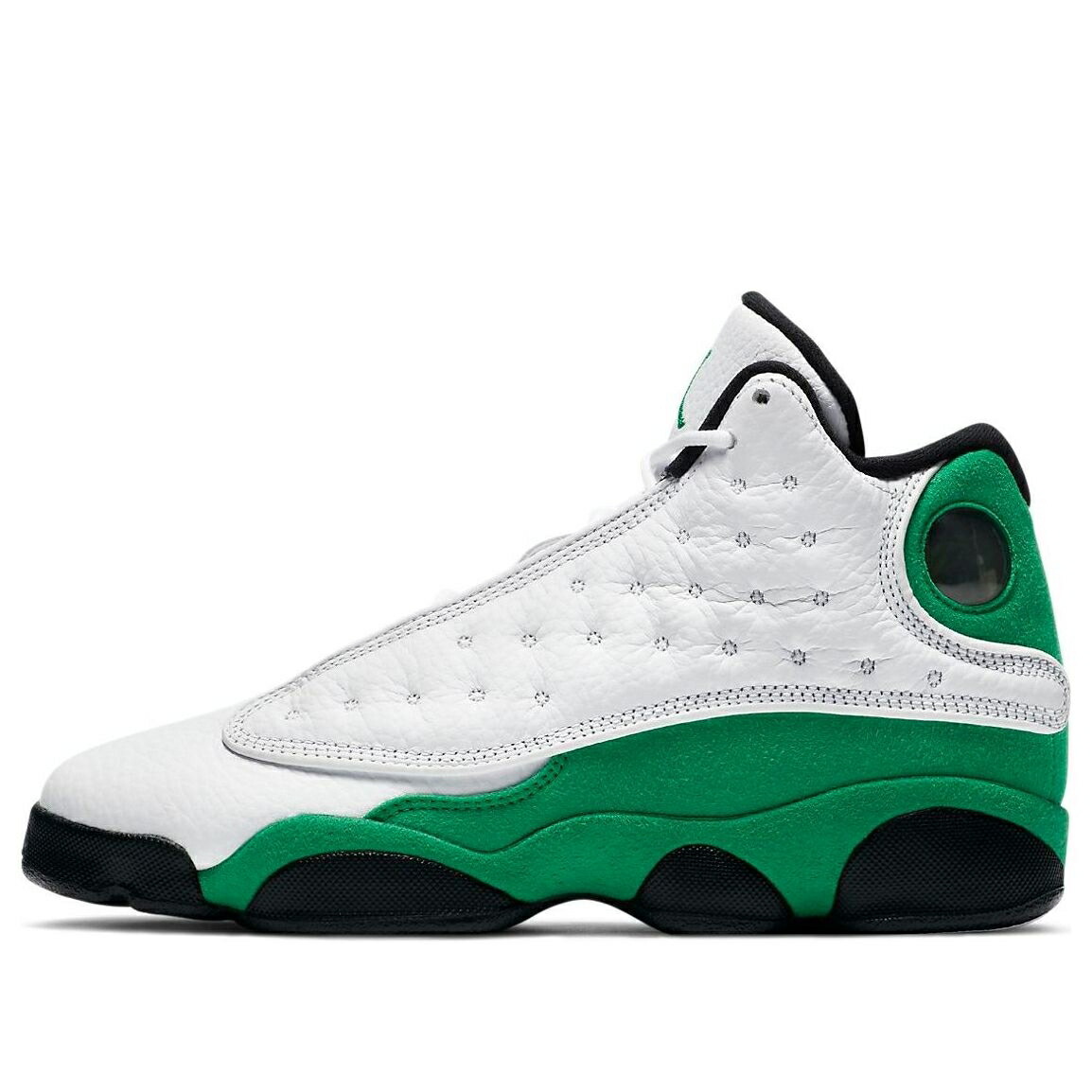 ナイキ ジョーダン サーティーン 白色 ホワイト 黒色 ブラック 緑 グリーン 'LUCKY GREEN' ジュニア キッズ JORDAN (GS) AIR 13 RETRO DB6536-113 / WHITE BLACK LUCKY GREEN ベビー マタニティ スニーカー 57,840円