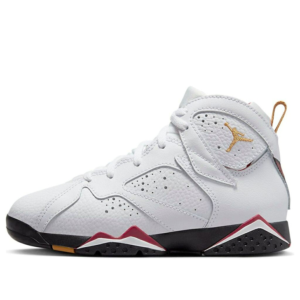 ナイキ ジョーダン 白色 ホワイト 赤 レッド 'CARDINAL' ジュニア キッズ JORDAN (PS) AIR 7 RETRO 2022 DJ2778-106 / WHITE RED ベビー マタニティ スニーカー