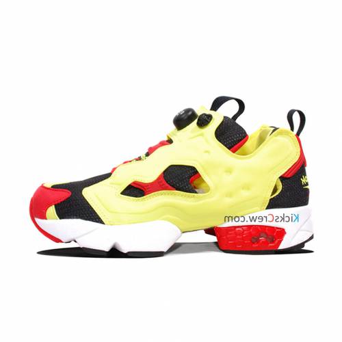 楽天市場 リーボック インスタ ポンプ スニーカー メンズ Reebok Insta Pump Fury Marathon Running Shoes Sneakers Citron スニケス