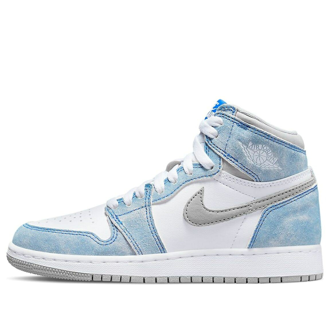 ナイキ ジョーダン ご機嫌 薄墨色 薄墨色 \u0027HYPER ROYAL\u0027 御坊っちゃん キッズ JORDAN (GS) AIR 1 RETRO HIGH OG 575441-402 / HYPER ROYAL LIGHT SMOKE GREY もの言う花 マタニティ スニーカー