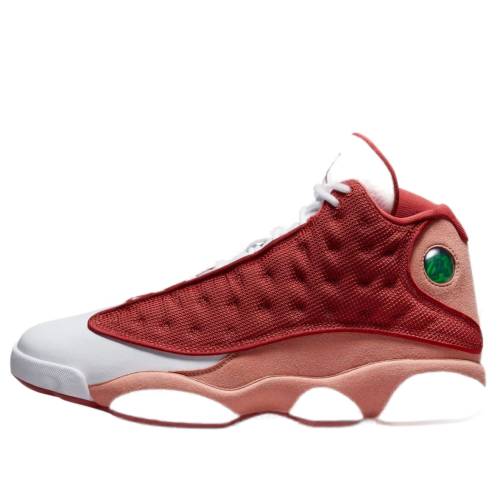 ナイキ ジョーダン サー青少年 赤 赤いこと 白いこと 白いこと \u0027DUNE RED\u0027 スニーカー メンズ JORDAN AIR 13 RETRO DJ5982-601 / DUNE RED TERRA BLUSH WHITE スニーカー-靴-メンズ靴