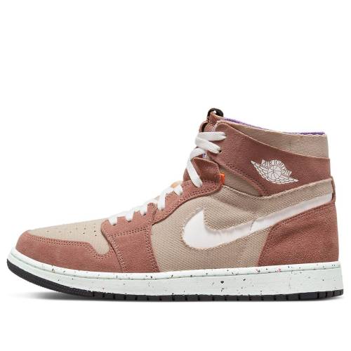ナイキ ジョーダン ご機嫌 望遠レンズ 赤銅色 赤銅色 \u0027FOSSIL STONE\u0027 スニーカー メンズ JORDAN AIR 1 HIGH ZOOM COMFORT CT0978-201 / BROWN BROWN