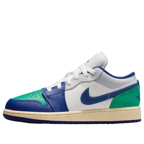 ナイキ ジョーダン スタジアム 緑 グリーン 灰色 グレー 'RARE AIR' ジュニア キッズ JORDAN (GS) AIR 1 LOW 553560-147 / SAIL STADIUM GREEN NEUTRAL GREY ベビー マタニティ スニーカー 30,030円