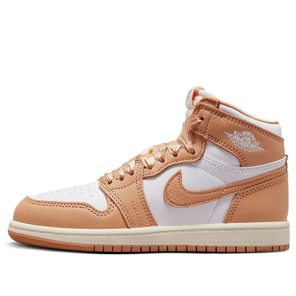 ナイキ ジョーダン ご機嫌 白いこと 白いこと \u0027PRALINE\u0027 御坊っちゃん キッズ JORDAN (なおなお書き) AIR 1 RETRO HIGH OG FN6621-201 / PRALINE WHITE SAIL もの言う花 マタニティ スニーカー