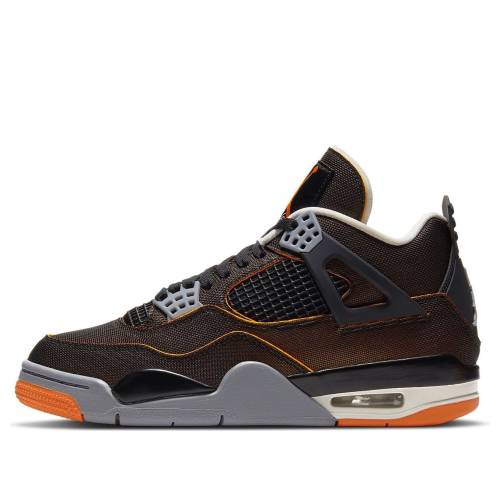 ナイキ ジョーダン 黒いこと 黒いこと \u0027STARFISH\u0027 スニーカー レディース JORDAN (WMNS) AIR 4 RETRO CW7183-100 / SAIL BLACK STARFISH LIGHT SMOKE