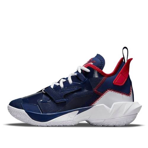 ナイキ ジョーダン 青色 ブルー 赤 レッド ZER0.4 'ワシントン ウィザーズ' ジュニア キッズ JORDAN (GS) AIR WHY NOT 'WASHINGTON WIZARDS' DD9659-400 / BLUE RED ベビー マタニティ スニーカー
