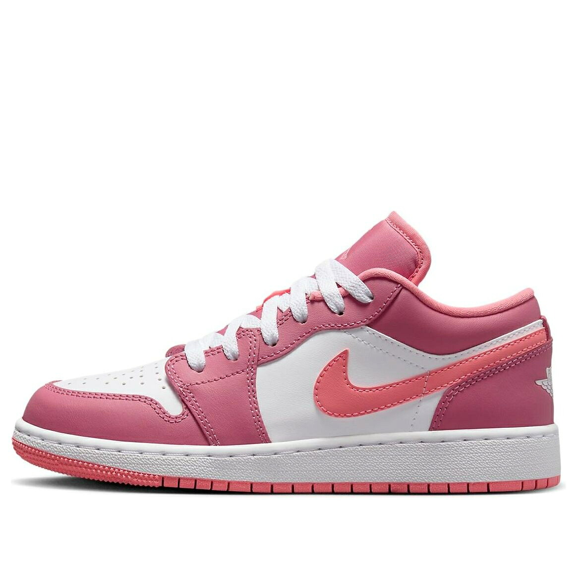 ナイキ ジョーダン ピンク 白色 ホワイト 'DESERT BERRY' ジュニア キッズ JORDAN (GS) AIR 1 LOW 553560-616 / PINK WHITE ベビー マタニティ スニーカー|スニケス