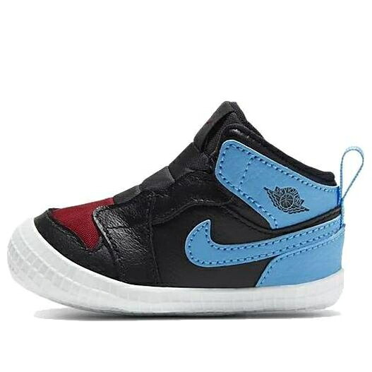 ナイキ ジョーダン 黒色 ブラック 'UNC CHICAGO' ベビー JORDAN AIR 1 CRIB BOOTIE TO AT3745-046 / BLACK